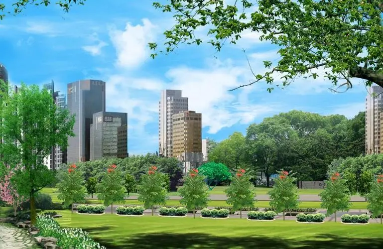 古建长廊古建凉亭园林景观设计